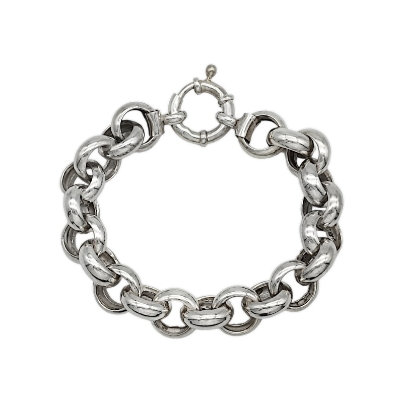 Pulsera Rolo-Plata 925-Sin piedra-PU3149 Sinpiedra