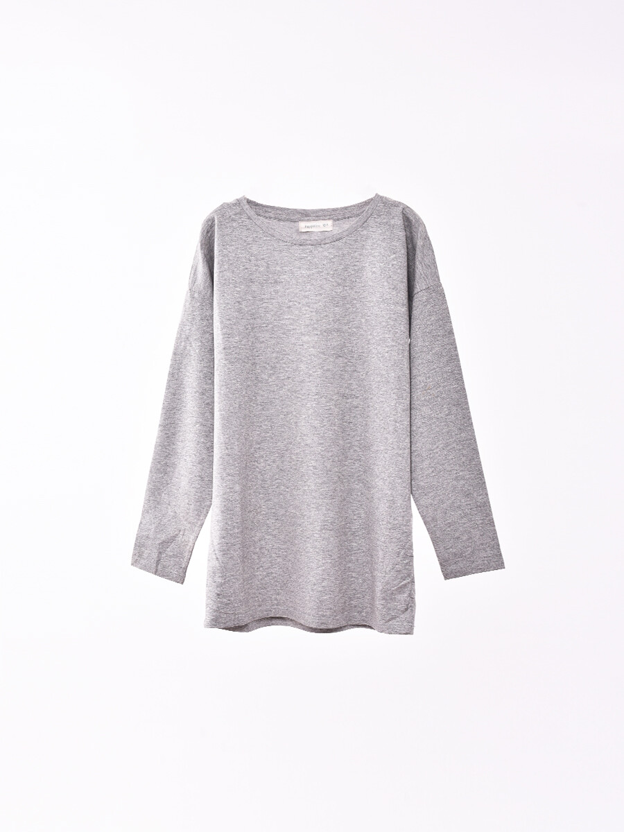 REMERA SHINE - GRIS 