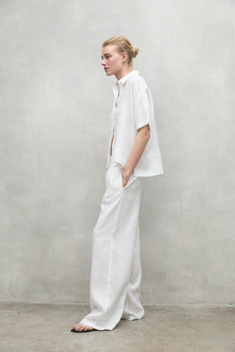 CAMISA MELANIA Blanco