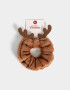 Skunzies Navidad Scrunchie Reno Navideño - Combinacion Bicolor