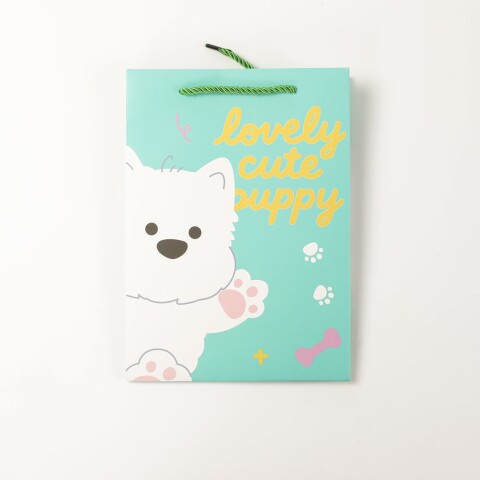 BOLSA DE REGALO PUPPY DUODUO (VERDE/M) BOLSA DE REGALO PUPPY DUODUO (VERDE/M)