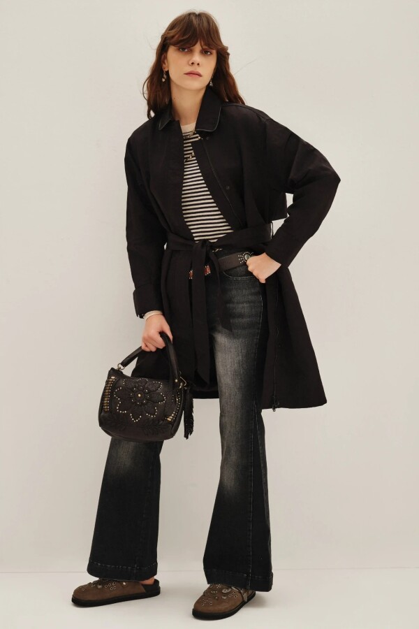 Trench Emma Negro