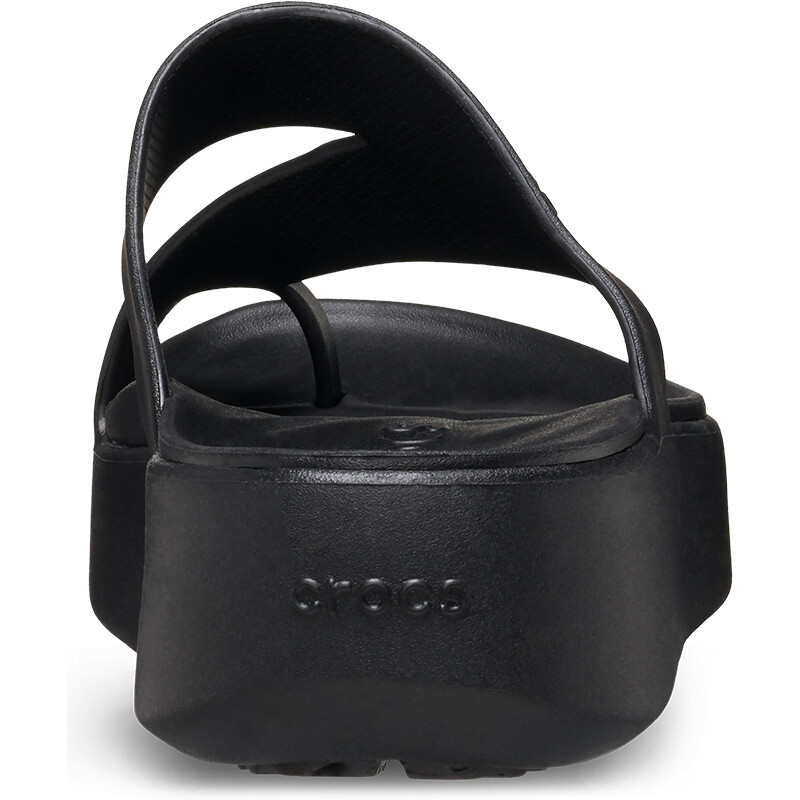 Sandalias Crocs Getaway Platform Toe Loop Negro