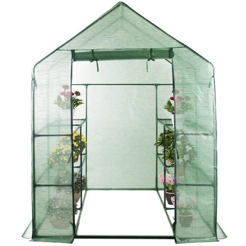 Invernadero Ecodrop con Estantes 145x73x190cm Invernadero Ecodrop con Estantes 145x73x190cm