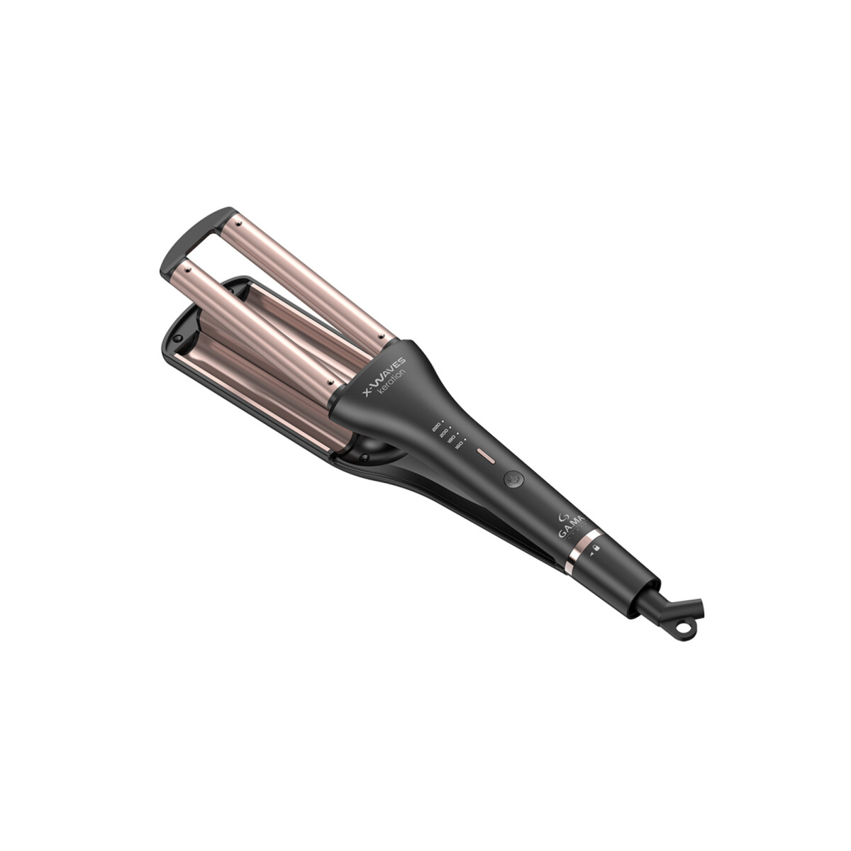 Rizador Gama Waves Led Keration 3D - Negro 