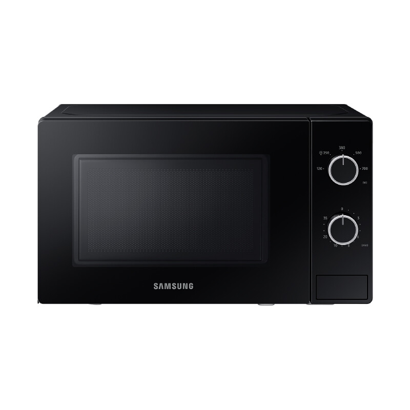 Microondas Samsung 20 L 700 W Puerta de Cristal Doble Dial Black
