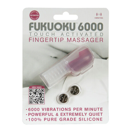 Fukuoku 6000 Fingertip Masajeador Vibrador Fukuoku 6000 Fingertip Masajeador Vibrador