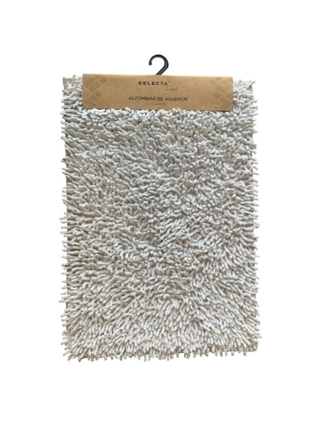 ALFOMBRA SHAGGY BLANCO. 40x60CM ALFOMBRA SHAGGY BLANCO. 40x60CM