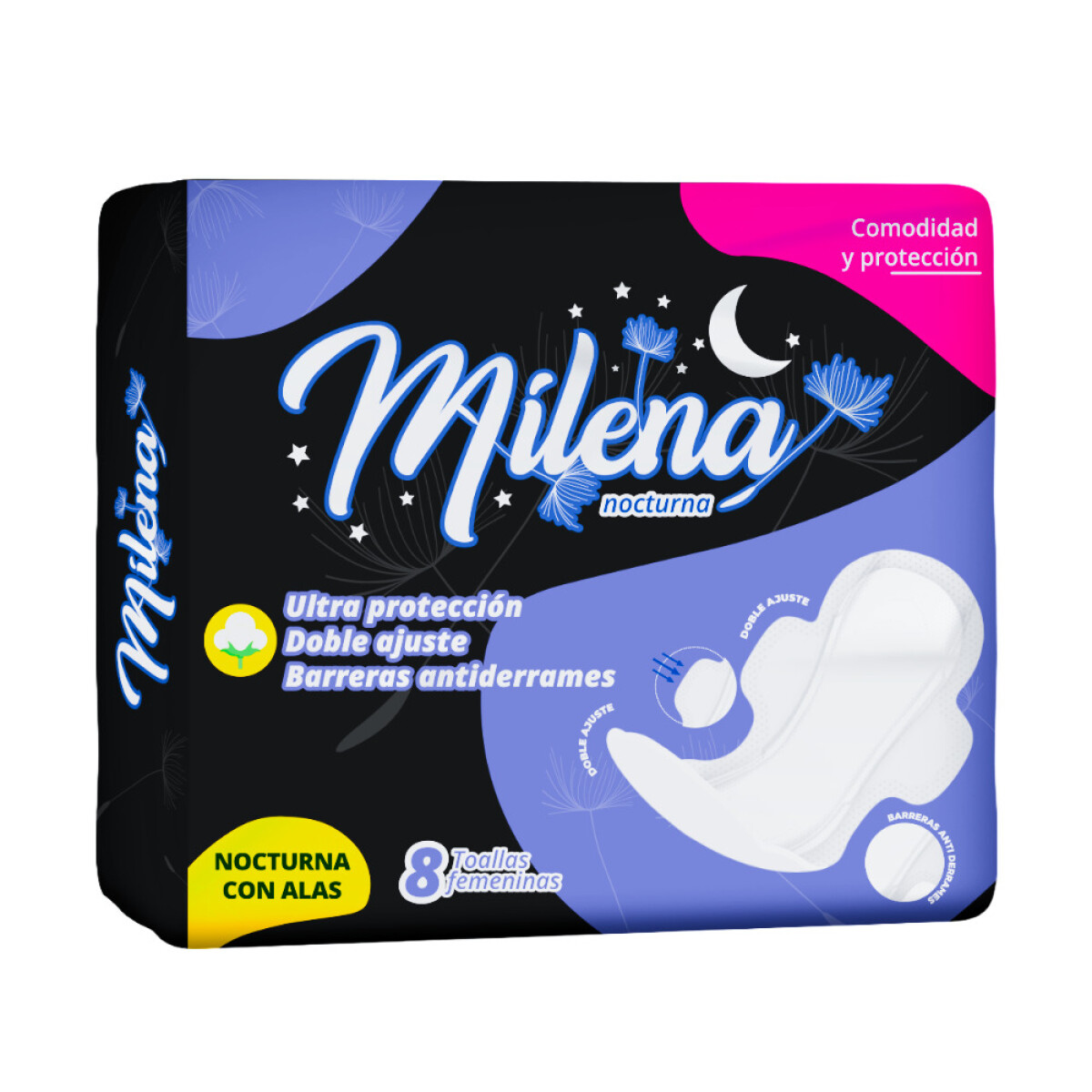 MILENA TOA HIG NOCTURNA C/A 8UN 