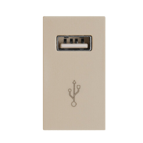 Módulo cargador USB 230V salida: 1A 5Vdc - Ave C55902