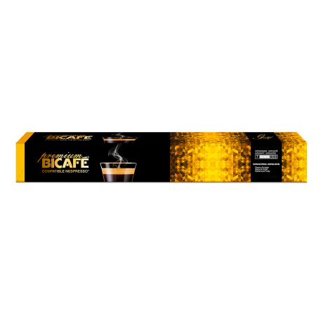 Cápsulas de Café Bicafé Premium Gold Nespresso X10 001