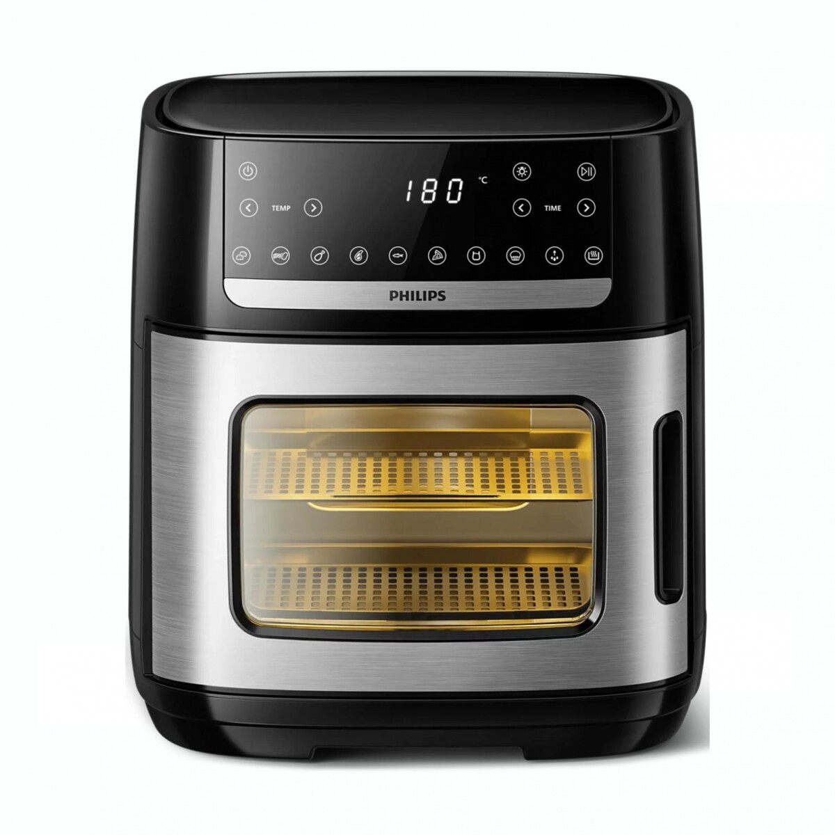 Freidora de Aire PHILIPS AI551/07 1900W Capacidad 12L Con Visor 
