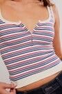 MUSCULOSA SIMPLY SOFT RAYAS Azul