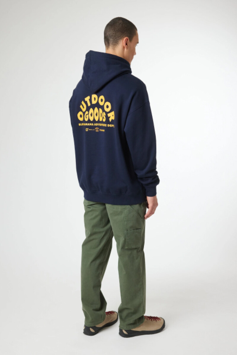 Hoodie Blue Banana - Goods Navy