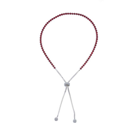 Pulsera De Plata 925 Con Circonias Tenis