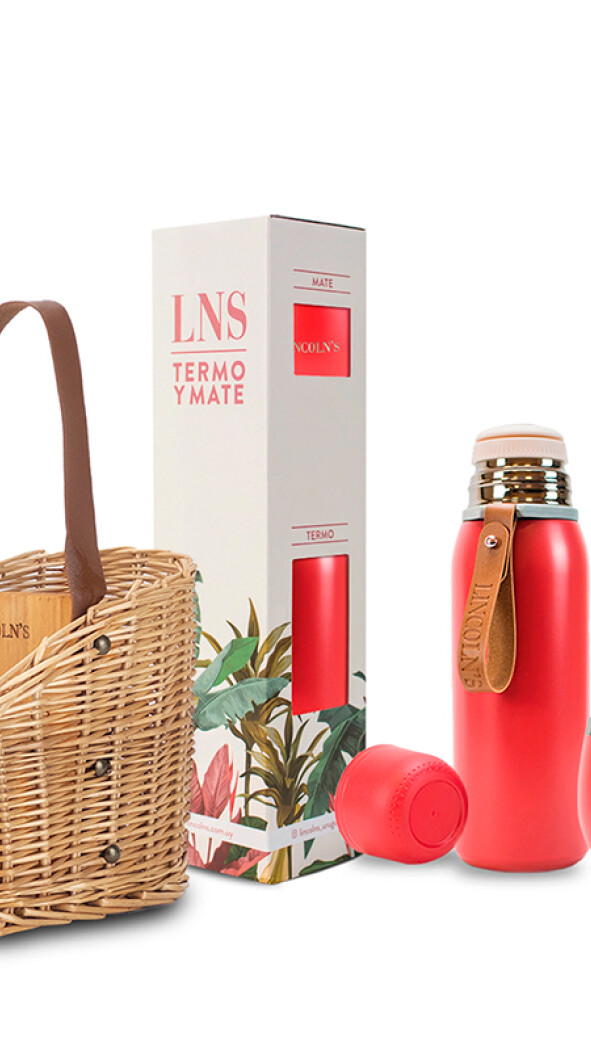 KIT MATERO LAOS ROJO C/NATURAL