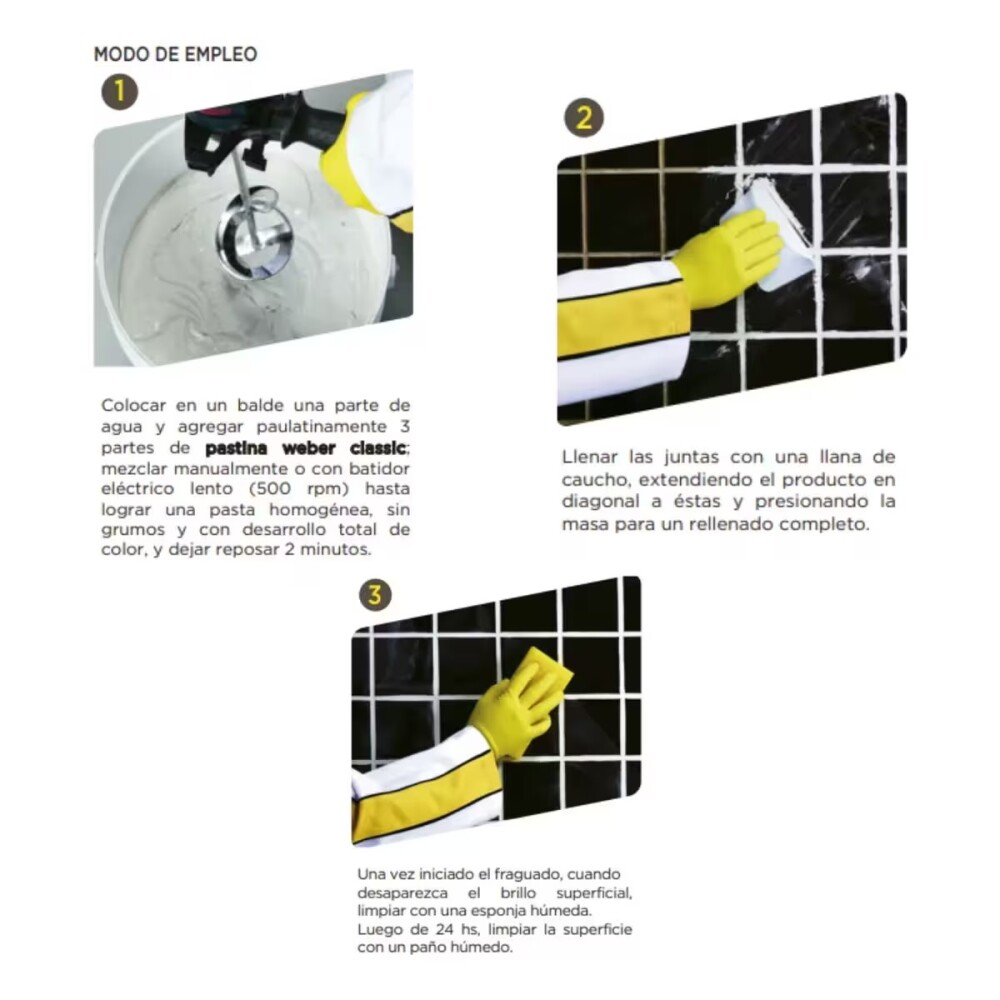 Pastina weber classic juntas 2kg Cedro Pastina Weber Classic Juntas 2kg Cedro