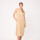 VESTIDO LARGO CRETTA POLANCO Beige