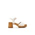 SPINNEY COGNAC SMOOTH SYNTHETIC WHITE