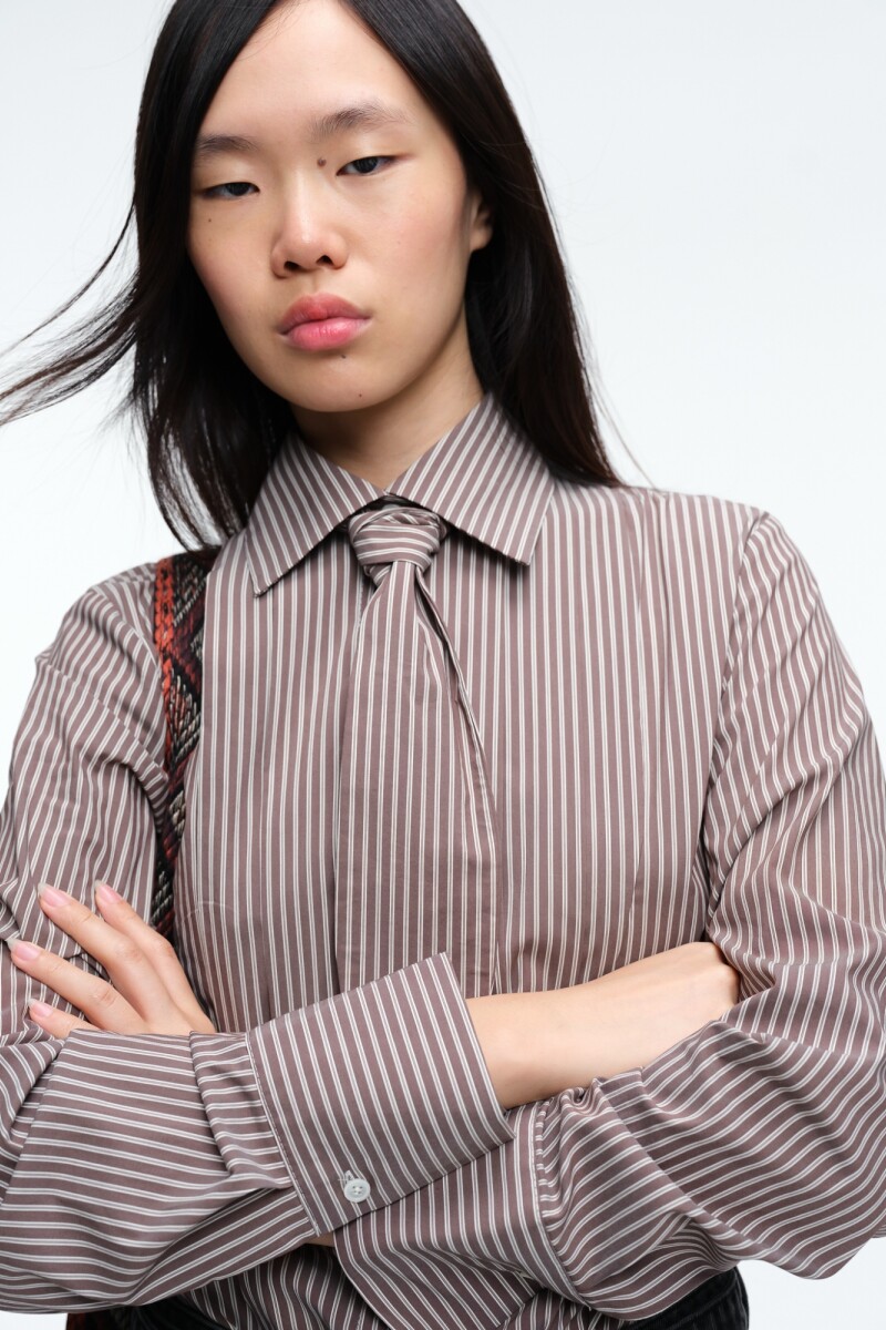 CAMISA Marron