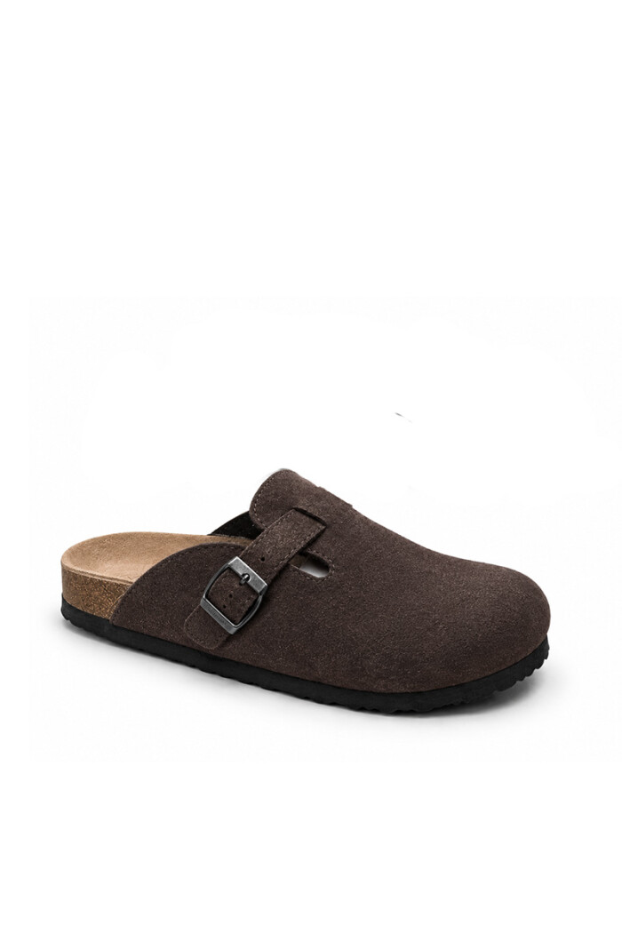 ZUECO ECKO C/HEBILLA Marron