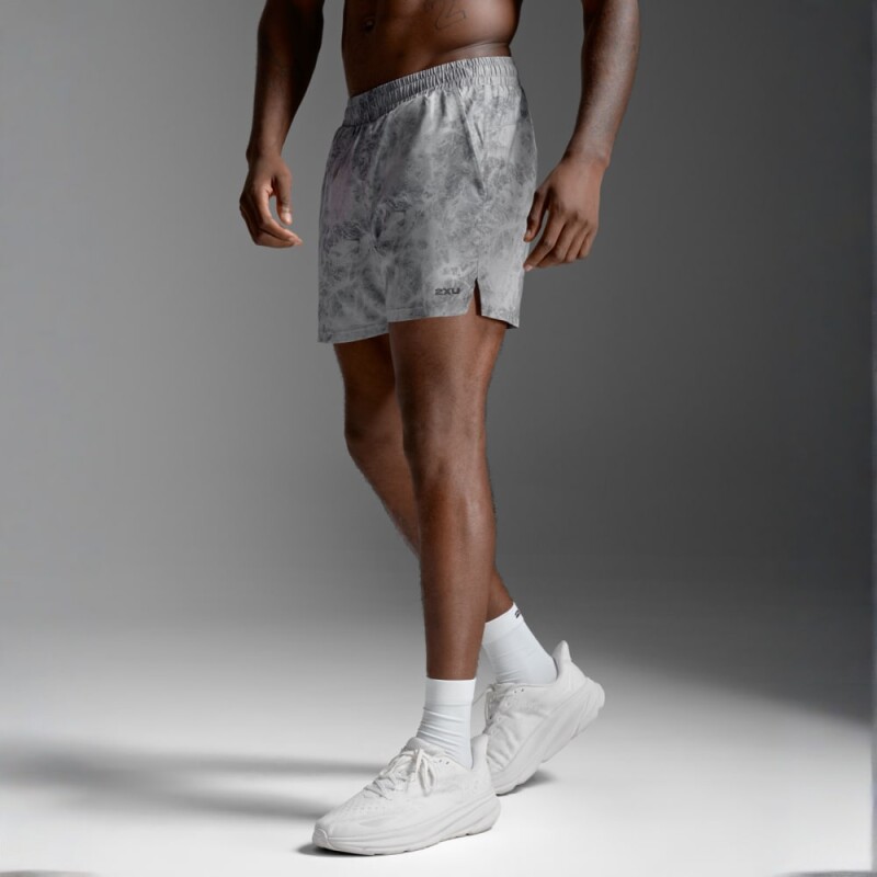 Short Running Aero 5’’ Short 2.0 Hombre Weathervane Marble/black Reflective