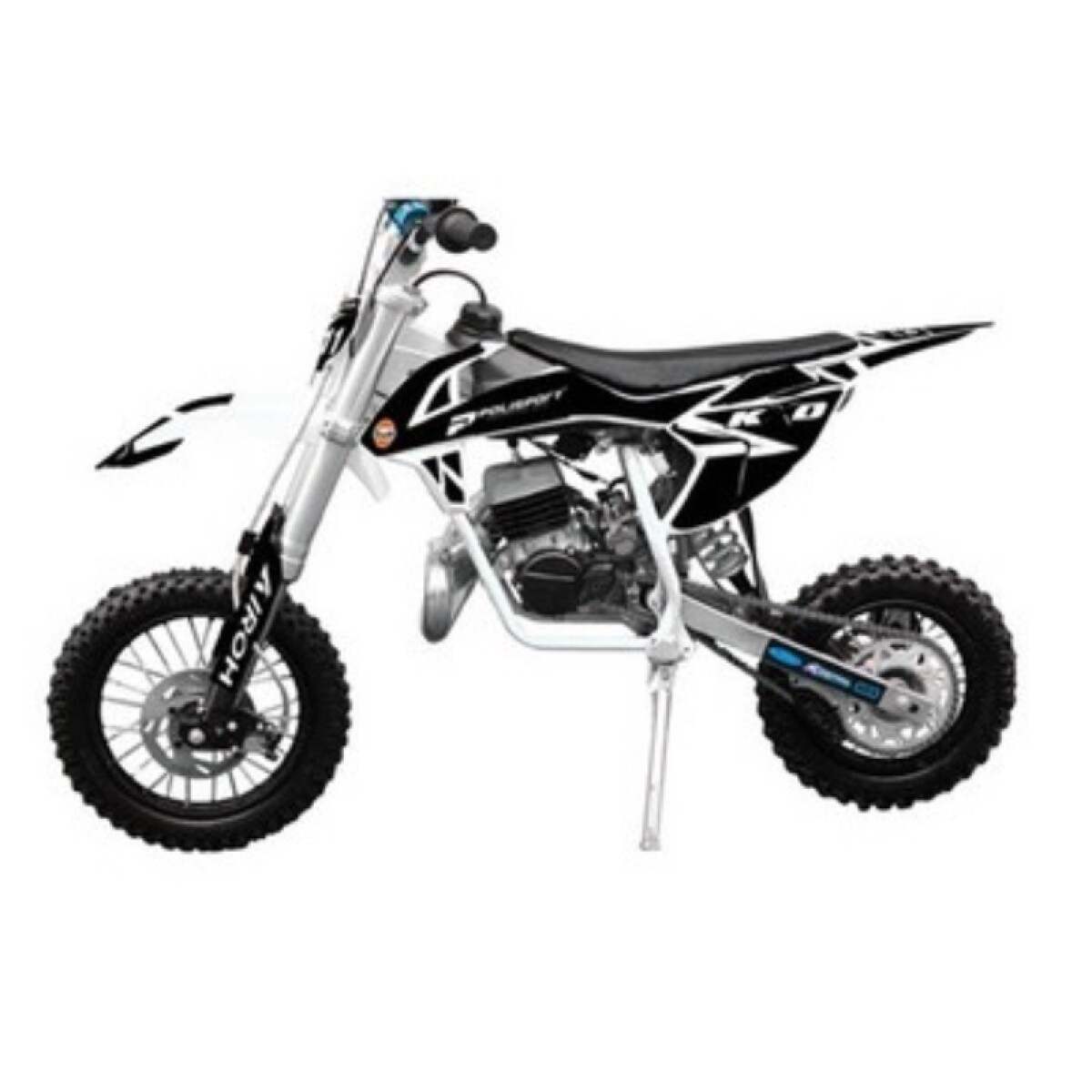 Moto Mini Moto Pro Racing 50cc Kxd707 Competicion ( 2 Tiempos ) - Negro 