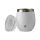 Mate Terrano Acero Inoxidable con Tapa - BLANCO