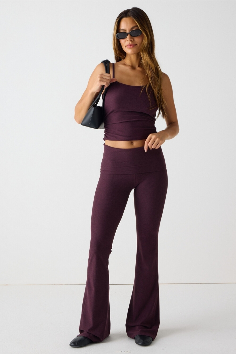 Top Reversible Whisper Crossover Mujer Oxblood