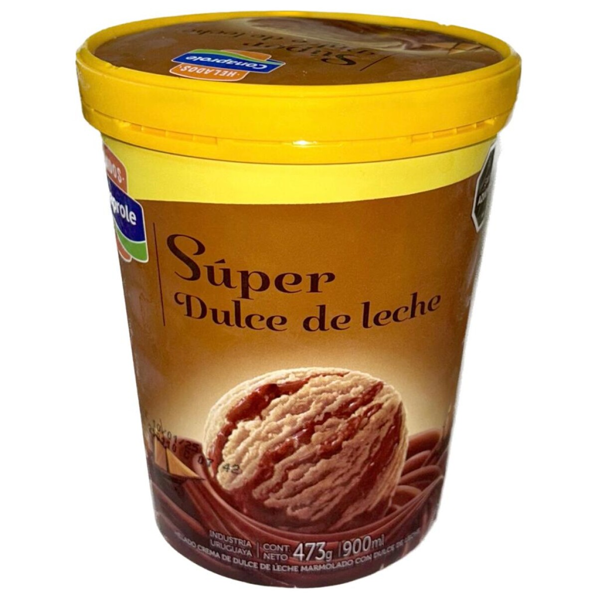 Helado Super Dulce de Leche Conaprole 900ml 