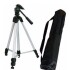 Tripode Profesional Celular 360° Pies De Goma + Estuche Variante Color Plateado