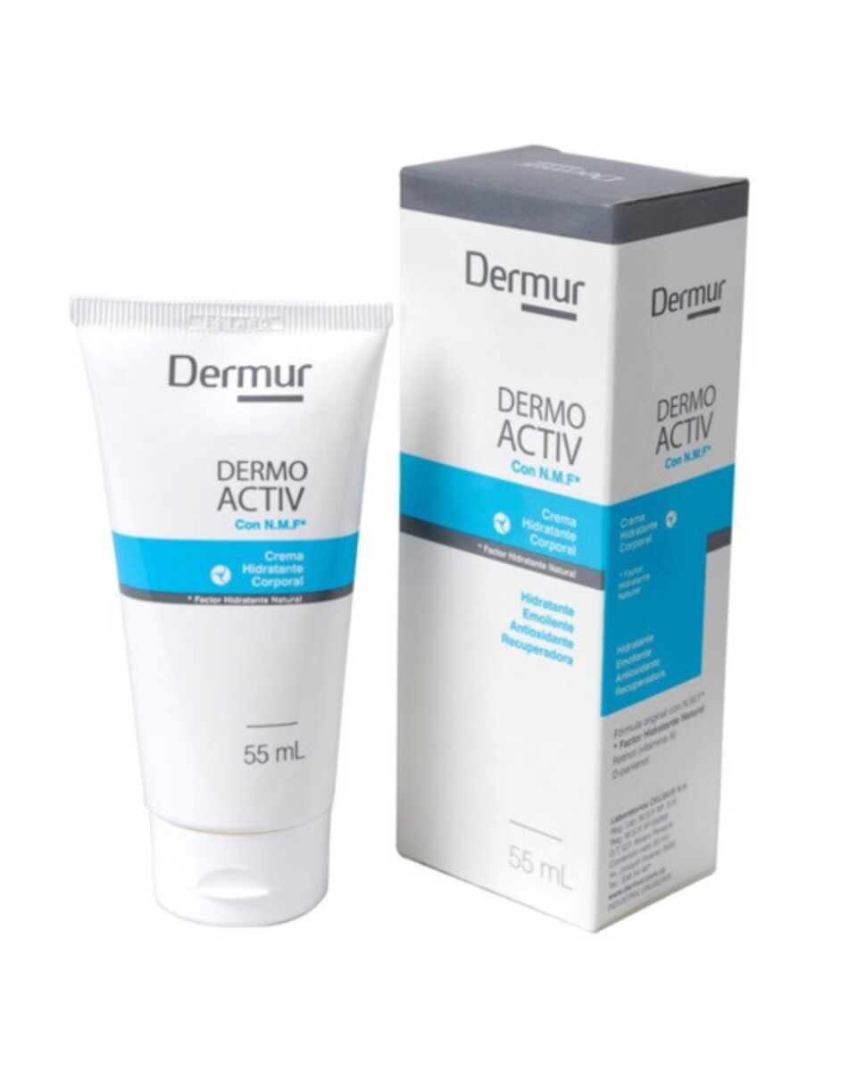 Dermur Dermo Activ Crema Hidratante Corporal 55 ml | Nutrición y Suavidad para Todo Tipo de Piel