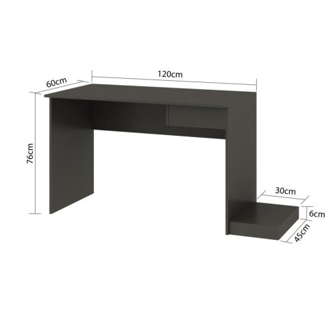 [ OUTLET ] Escritorio gamer con cajón y base para Torre o CPU adaptable [ OUTLET ] Escritorio gamer con cajón y base para Torre o CPU adaptable