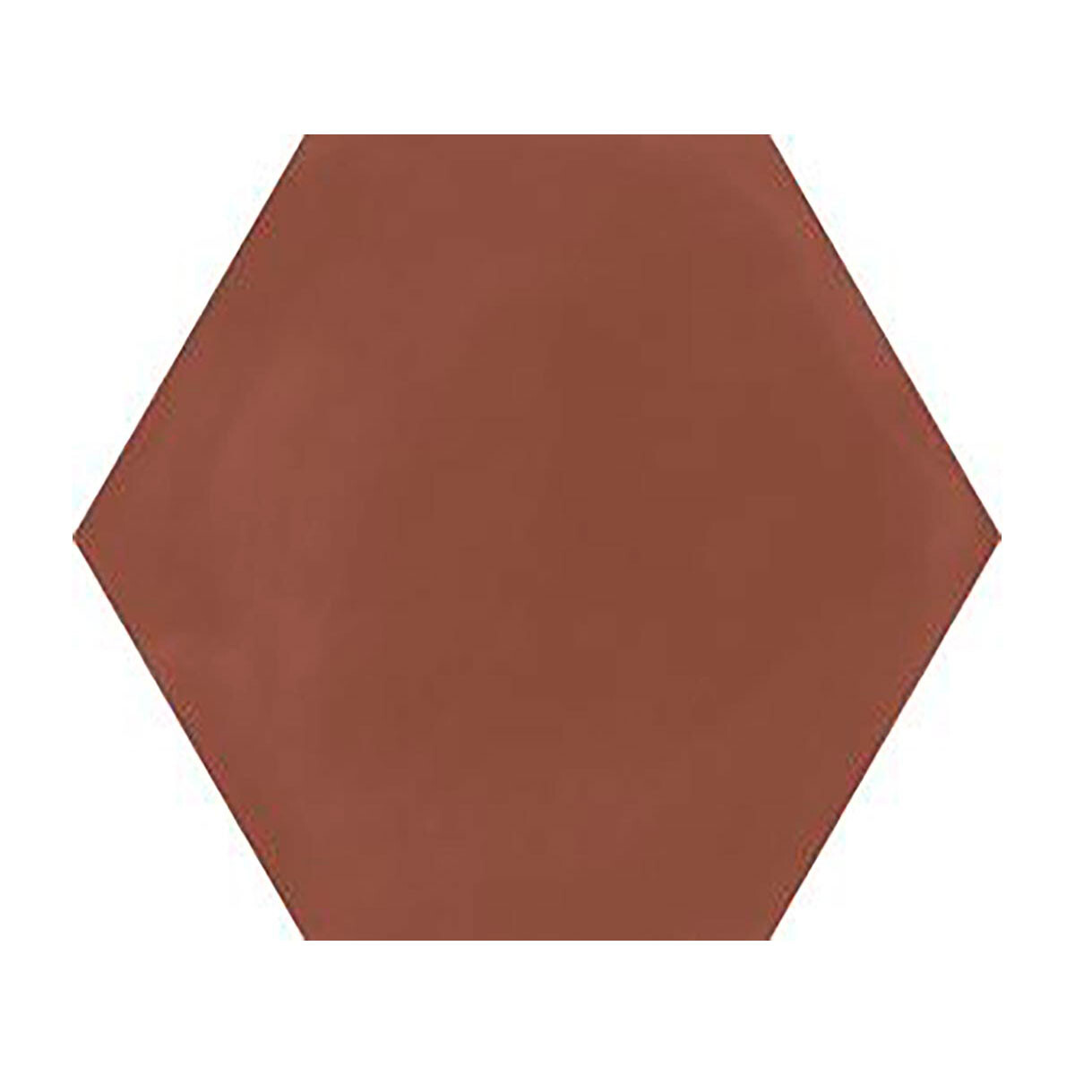 Porcelanato Rojo Mate 21X18.2Cm Piso Pared 