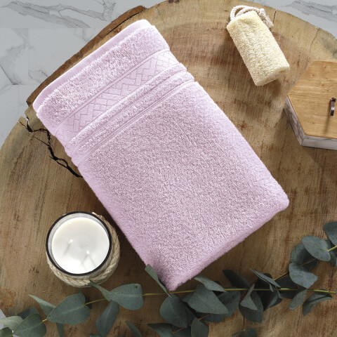 Pack x 2 Toallas Jacquard Premium 100% Algodón 7177- LILA