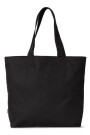 Canvas Graphic Tote Large Negro