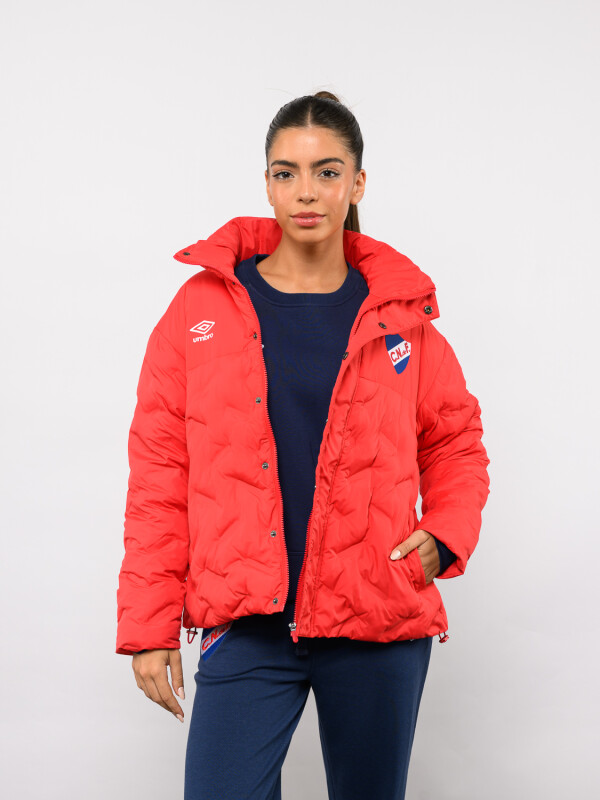 Campera Mel Nacional Mujer Rojo