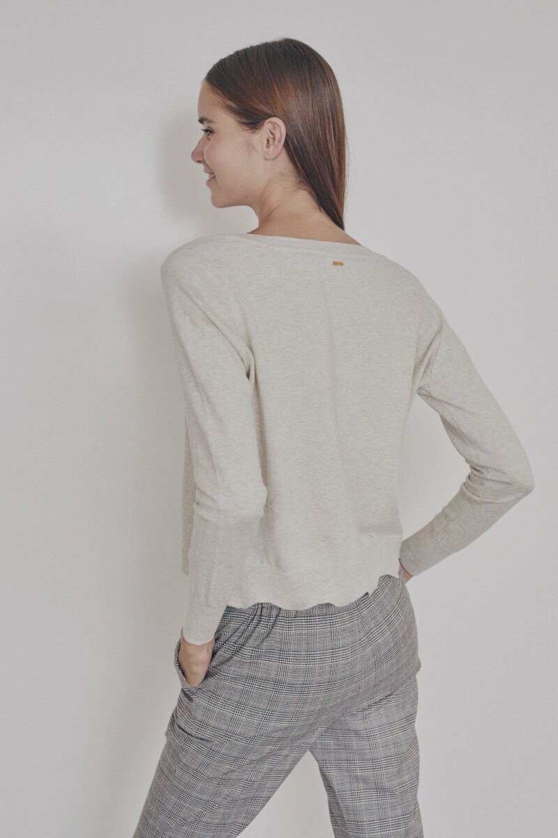 Pantalon Escoces Gris