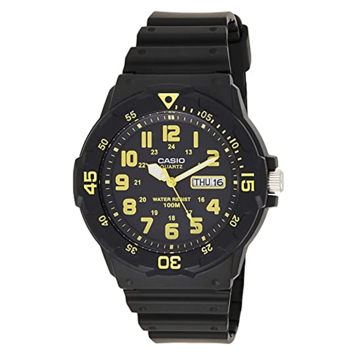Reloj CASIO MRW200H-9BVDF Resina Negro Esfera 45mm 