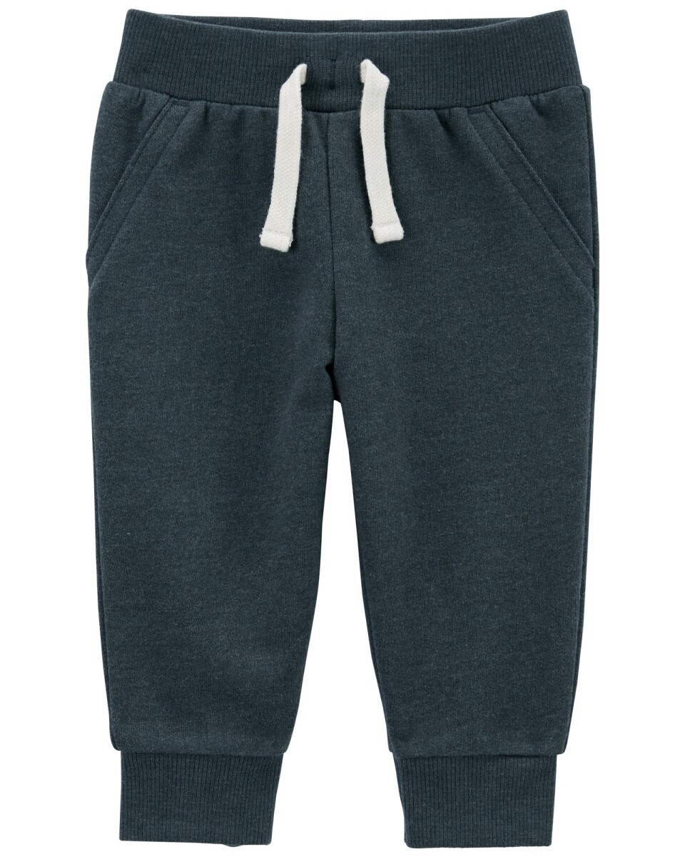 Pantalón deportivo de algodón, gris oscuro 