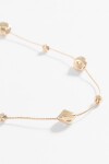 Collar largo con cuentas dorado