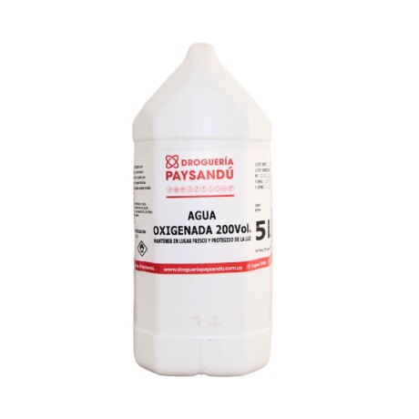 Agua Oxigenada 200 Vol. 5 L