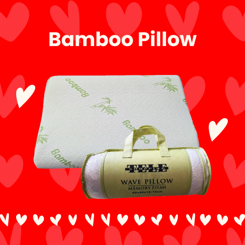 Bamboo Pillow - Memory Foam - Abril 2024
