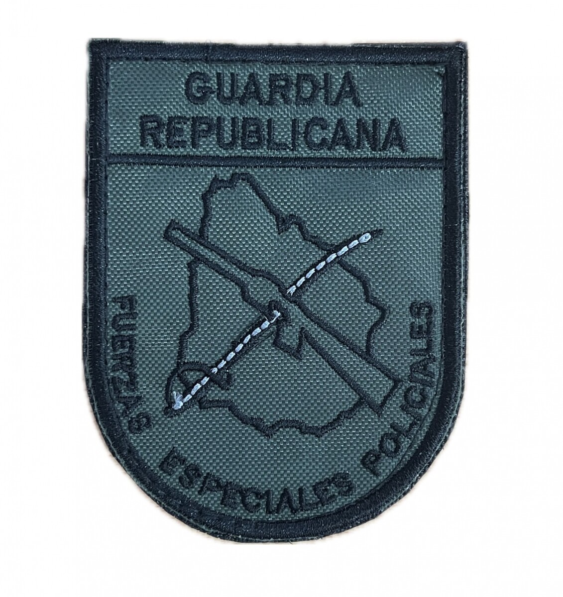 Parche Guardia Republicana - Fuerzas Especiales Policiales - Verde negro 