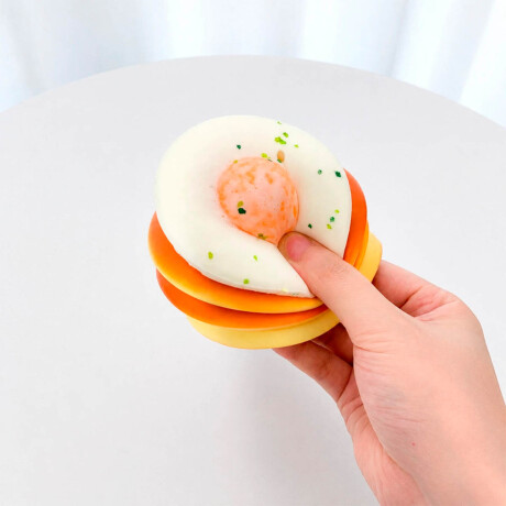 Set X4 Juguete Antiestrés Squishy Torta Pancake Pan Cot004012