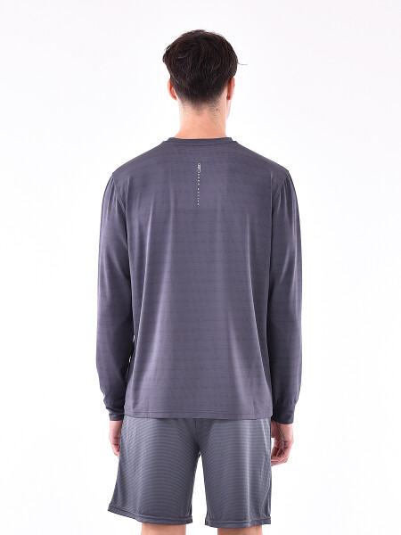 REMERA VELSEN GRIS OSCURO