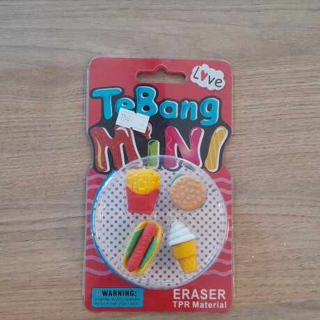 Mini gomas de borrar 4uni Mini gomas de borrar 4uni
