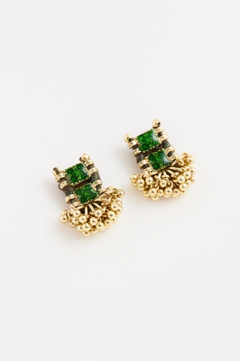 Aro Emerald Ethnic Verde