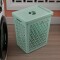 Cesto organizador ropa 55L VERDE AGUA