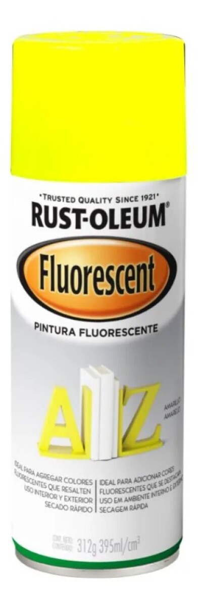 Pintura en Aerosol Fluorescente de Alta Visibilidad Rust-Oleum 